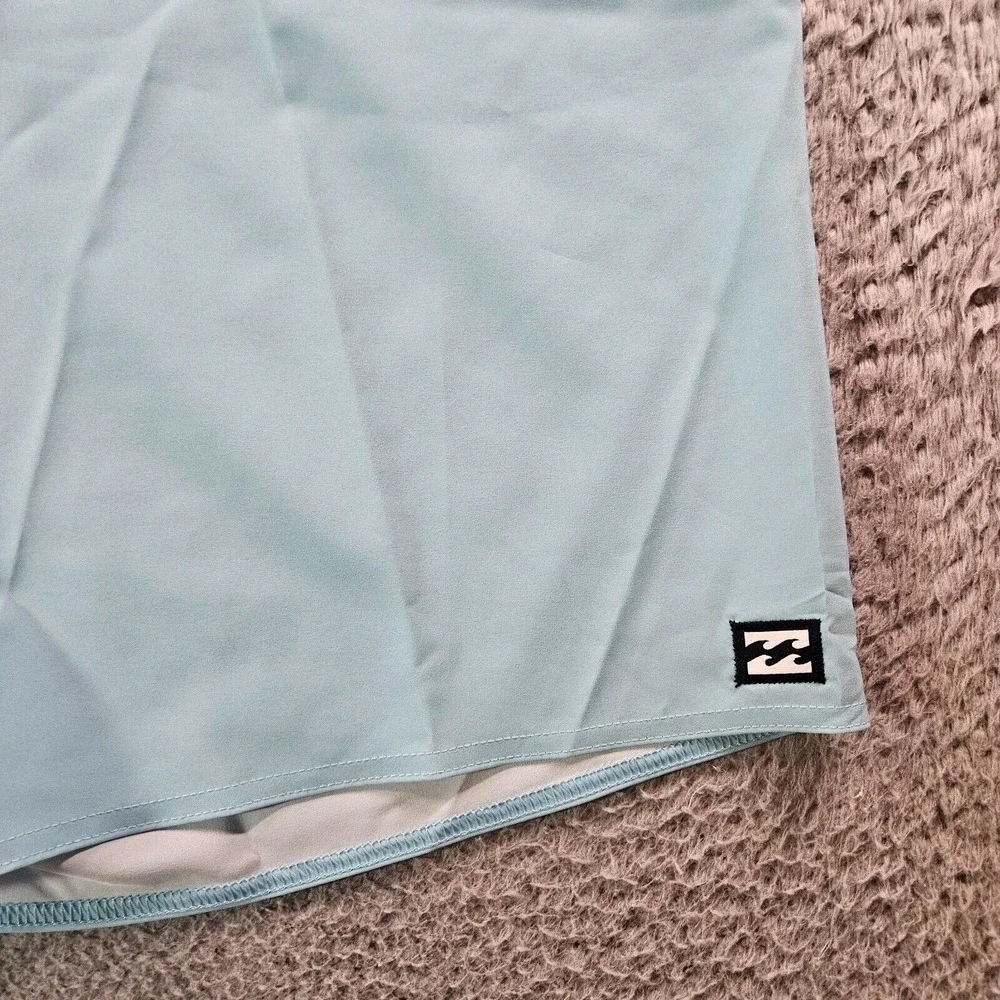 NWT Billabong Swim Trunks‎ Board Shorts Men's 40 - No Liner Palm Leaf Blue Black